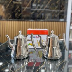 قوری تمام استیل دسته بغلUnique💥