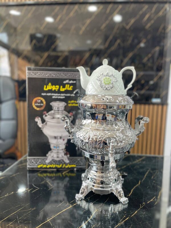 سماور گازی با قوری درجه 1 عالی جوش💥