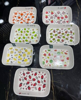 مزه خوری مستطیلی سرامیکی 😍 - Image 2