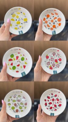 مزه خوری گرد سرامیکی😍