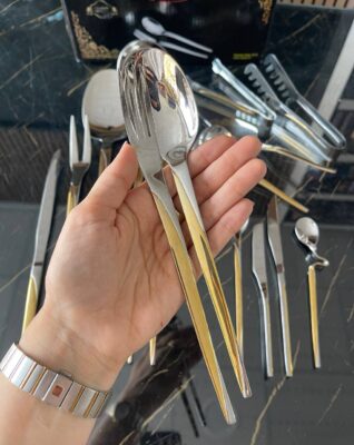 سرویس قاشق و چنگال FLOAMICK