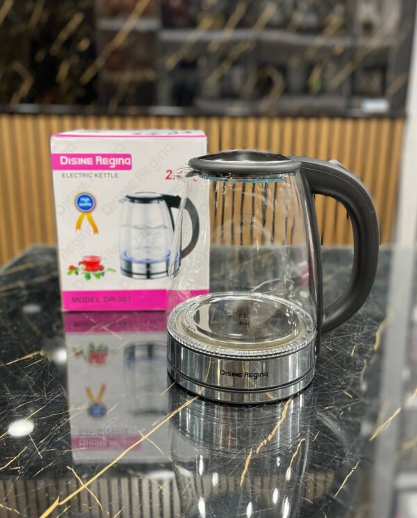 کتری برقی شیشه‌ای Disine Regina مدل DR-303