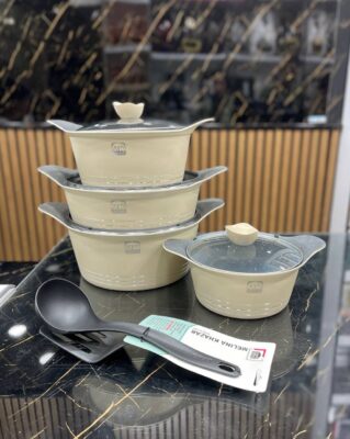 سرویس قابلمه ۱۰ پارچه MK - Image 4