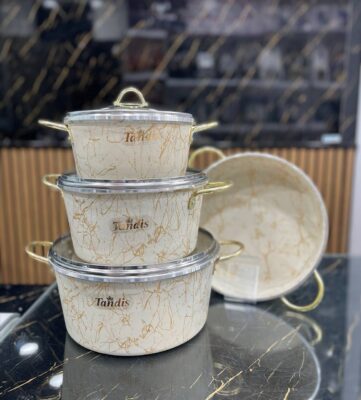 سرویس قابلمه 7 پارچه TANDIS - Image 4