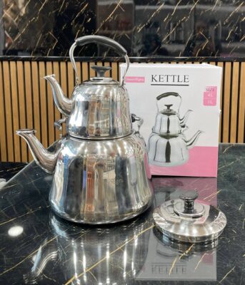 کتری و قوری سوتی استیل Dessini - Image 2