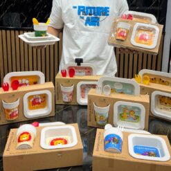 ظرف غذای کودک 5 تکه