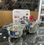 زودپز دوقلو رو گازی اصل Uniqui  مدلUN_8050