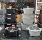 سرویس قابلمه 10پارچه Zio💥 مدل ZCS_8310/5S32 - تصویر 2