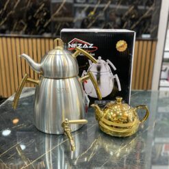 کتری قوری استیل NEZAZ💥